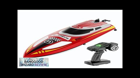 Flytec V003 RTR 2.4G 30km/h RC Boat High Speed Competitive Racing LED Review