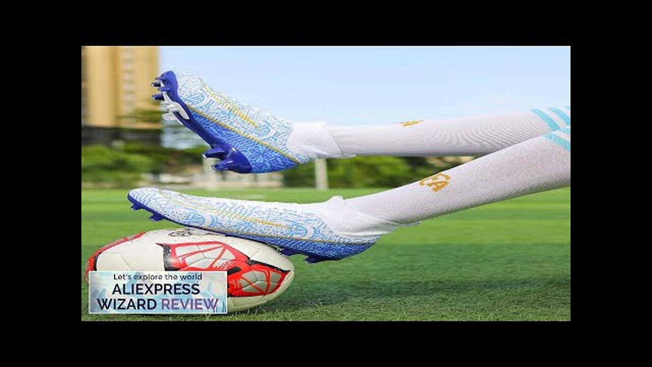 Professional Men Football Boots Training Soccer Cleats Kids Boys Footb all Shoes Review