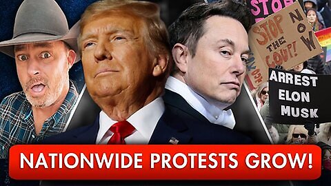 Who's Behind The Anti-Elon, Anti-Trump Protests?! + Trump Sends HUGE Warning!!