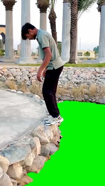 Pond Touch Toe | Green Screen #meme #memecut #indian #funny #fyp