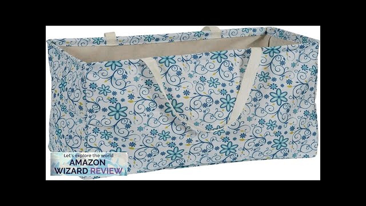 Household Essentials 2244 Krush Canvas Utility Tote | Reusable Grocery Shopping Laundry Review