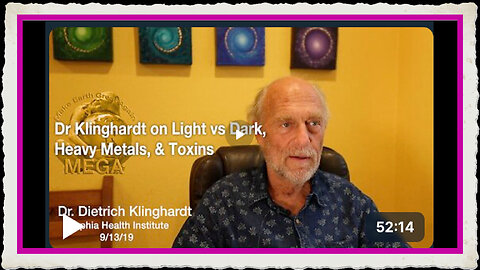 Dr Klinghardt on Light vs Dark, Heavy Metals, Toxins [Closed Captions]