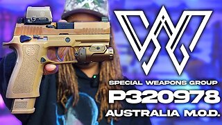 Unboxing the AUSTRALIA M.O.D. SIGP320978 SPECIAL WEAPONS GROUP - The Australia Defense Forces P320