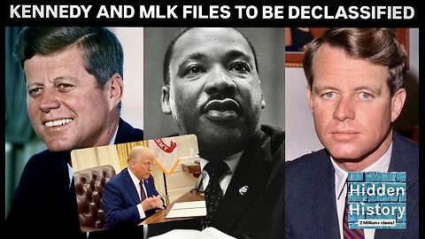 JFK, RFK and Martin Luther King files to be released following Executive Order by President Trump