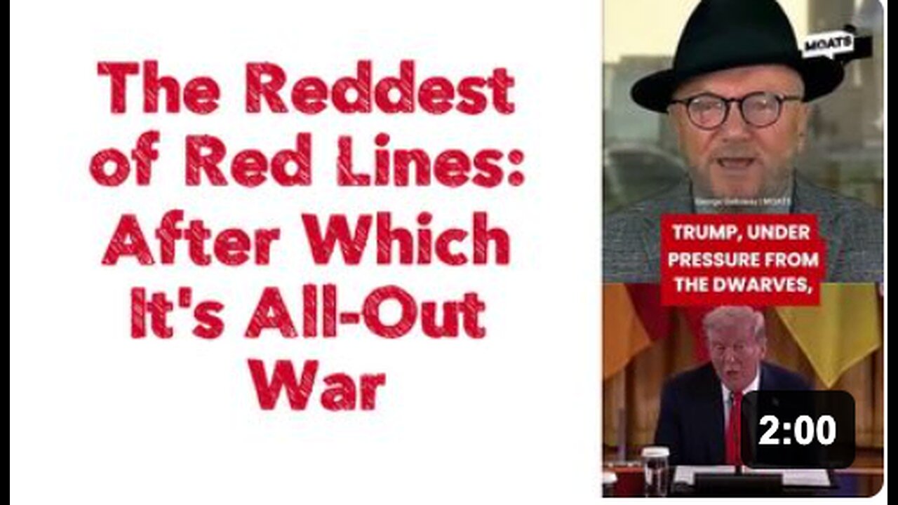 The Reddest of Red Lines: After Which It's All-Out War