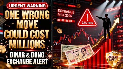 One Wrong Move Could Cost Millions — Iraqi Dinar & Dong Exchange Warning 2025 🏦 💥 IQD RV News 2025