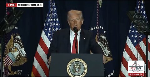 TRUMP❤️🇺🇸🥇🪽HOLDS SPEECH AT NATIONAL PRAYER BREAKFAST🤍🇺🇸🏅🪽IN WASHINGTON D.C💙🇺🇸🏅🏛️⭐️