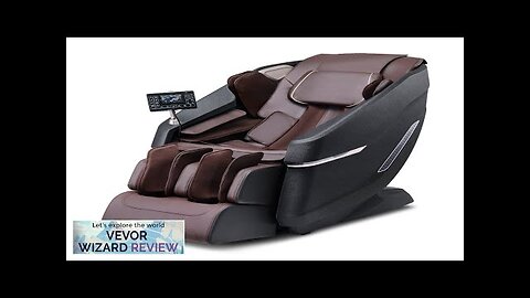 VEVOR Massage Chair with Flexible SL-Track Full Body Zero Gravity Recliner 10-18 Review