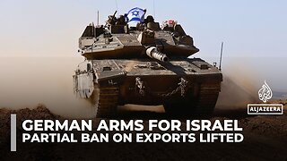 Germany lifts partial ban on arms exports to Israel, citing Gaza ceasefire