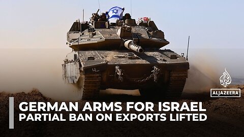 Germany lifts partial ban on arms exports to Israel, citing Gaza ceasefire