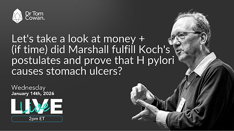 Let's take a look at money + did Marshall fulfill Koch's postulates? 1/14/26