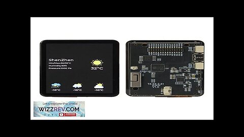 LILYGO® T4-S3 ESP32-S3 2.41-inch AMOLED Touch Display Development Board RGB Screen Dual-Core Review