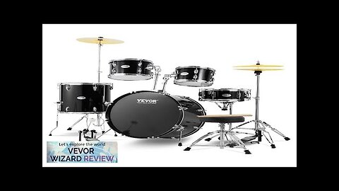 VEVOR Adult Drum Set 5-Piece 22 inches Complete Full Size Drum Kit Review