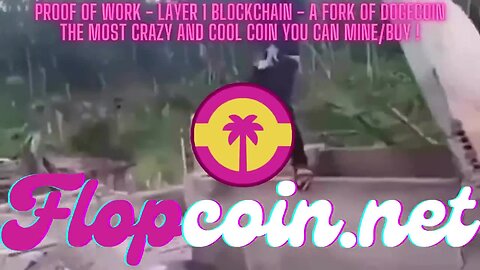 Flopcoin is the coolest Proof Of Work Meme Coin you can Mine or Buy !