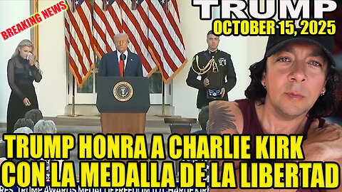 TRUMP HONRA A CHARLIE KIRK CON LA MEDALLA DE LA LIBERTAD