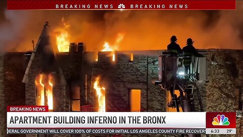 Massive fire breaks out in 150-unit apartment building in New York