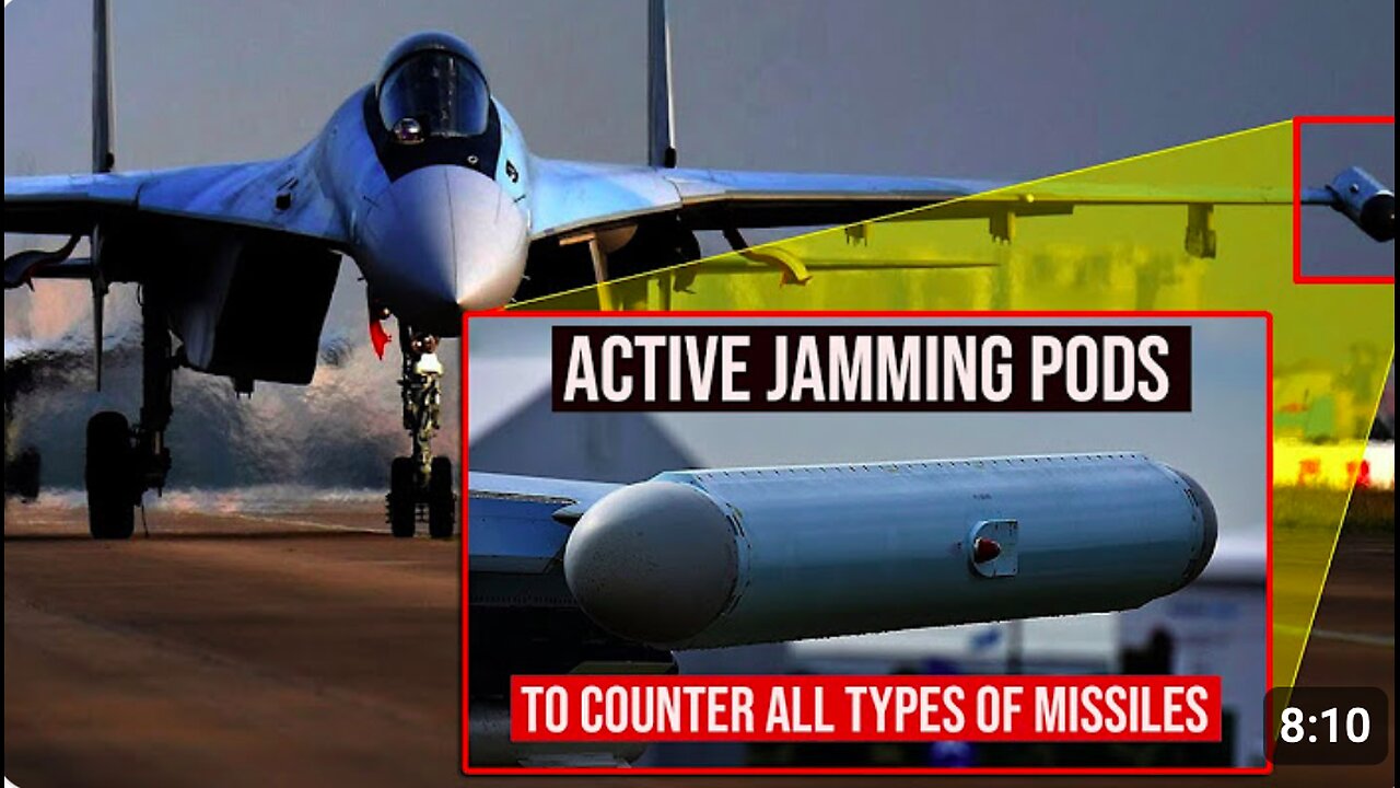 Russia unveils new tactical fighter jet jamming device to counter all types of missiles