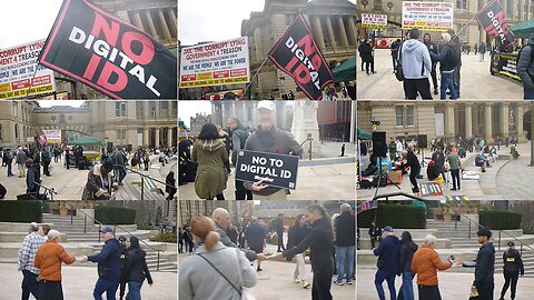 Birmingham 3: NO to DIGITAL ID – JAIL the CORRUPT lying Gov’t 4 TREASON as they WORK FOR the W.E.F.