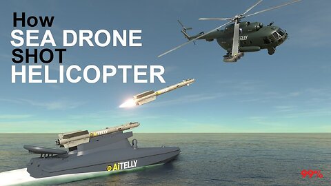 Ukraine's Sea Drone Takes Down Russian Helicopter: Shocking Attack Explained!