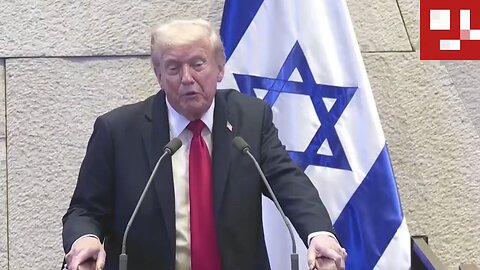 🚨During Trump’s speech, two Arab lawmakers