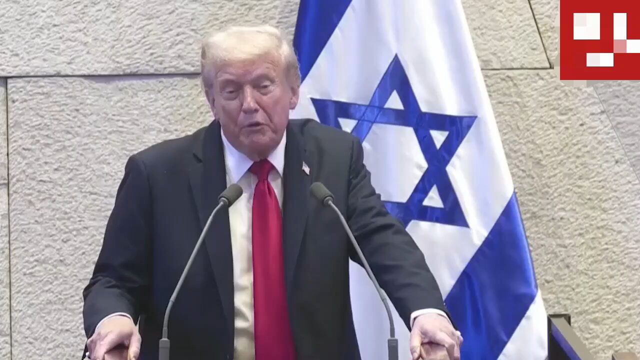 🚨During Trump’s speech, two Arab lawmakers