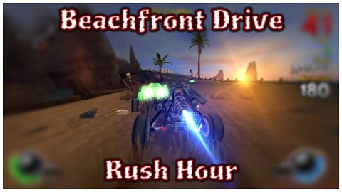 Jak X: Combat Racing | Beachfront Drive - Rush Hour