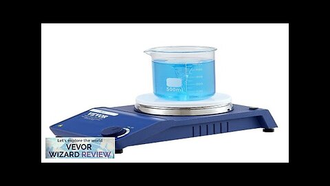 VEVOR Magnetic Stirrer 0-1500 RPM Stir Plate with Adjustable Speed Knob 20L Review