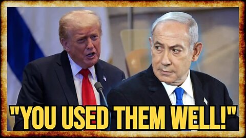 Trump PRAISES BIBI For Using American Weapons "Well"