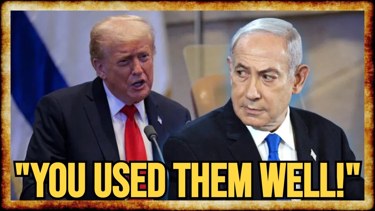 Trump PRAISES BIBI For Using American Weapons "Well"
