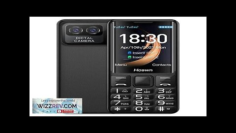 i79-4G Mini 4G GSM 2.4 Inch Dual SIM Card 1500mAh Big Buttons Review