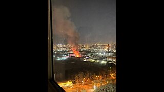 🔥 In Yekaterinburg, something is burning on the territory of the Ural Turbine Plant,