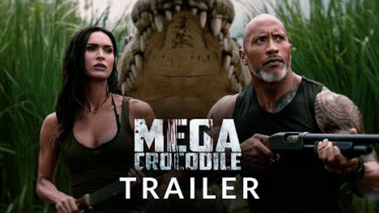 Mega Crocodile (2025) - First Trailer | Dwayne Johnson, Megan Fox