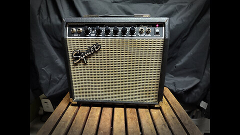 Fixed a Fender Squier 15 Guitar Amp