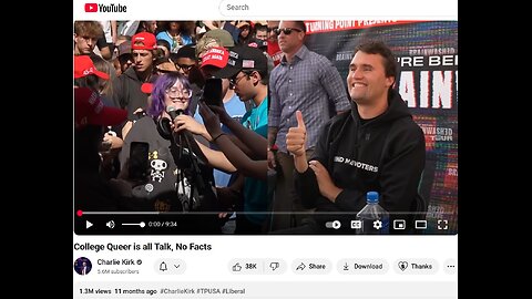 Charlie Kirk a queer diskutují před volbami 2024 - s českými titulky