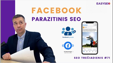 Facebook Parazitinis SEO – SEO Strategija 2026 → ST #71
