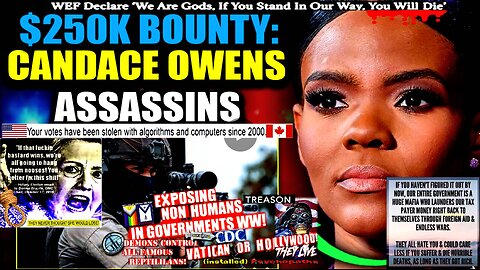 French Whistleblower Puts $250,000 Bounty on Candace Owens Assassins