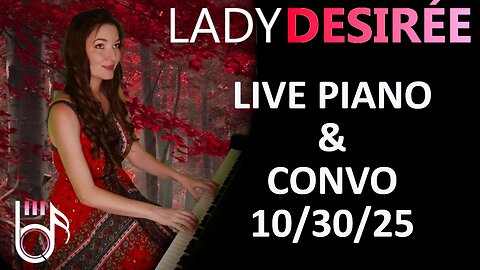 Live Piano & Convo