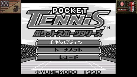 ポケット・テニス (NEOGEO Pocket - Attract Mode) [JP Version of "Pocket Tennis"]