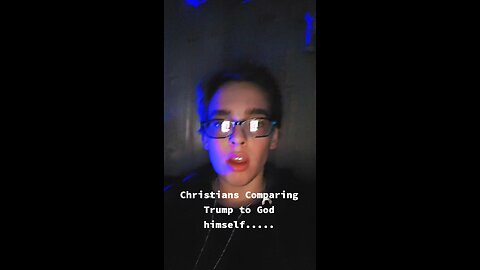 Christians Comparing Trump to God himself.....