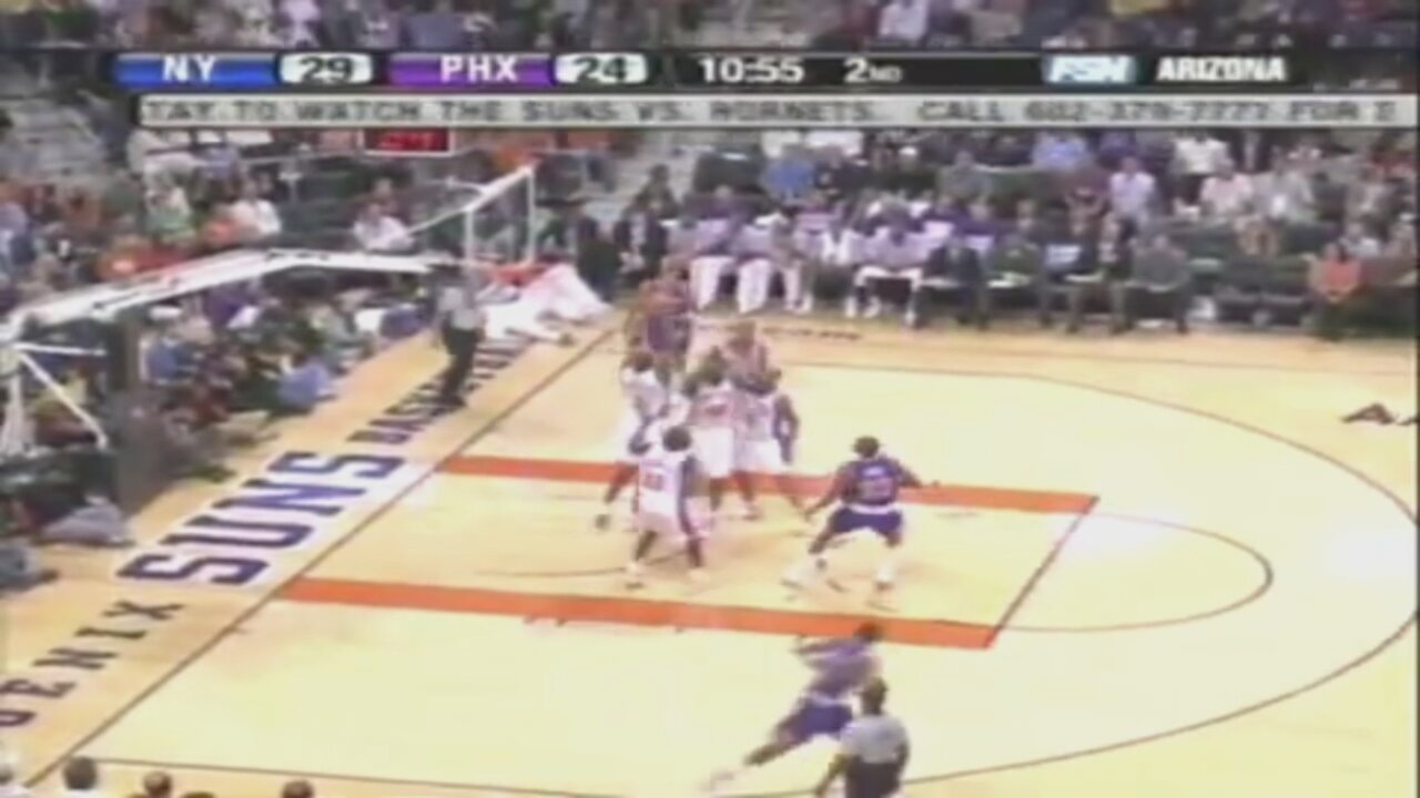 Penny Hardaway's Final Game With Knicks @ Suns, 2005-06.