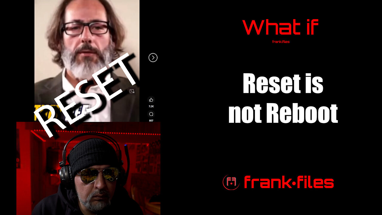 Reset is not Reboot