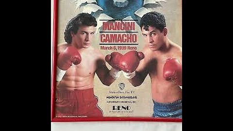 Ray Mancini vs Hector Camacho - Mar 06 1989 - Lawlor Events Center, Reno, NV