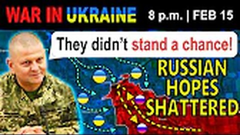 15 Feb: RUSSIANS IN HEADLOCK! Offensive STUCK IN A HOPELESS POSITION! | War in Ukraine Explained