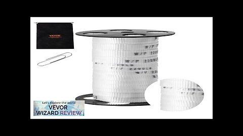 VEVOR Polyester Pull Tape 5/8" x 108' Mule Tape Flat Rope 2200 Review