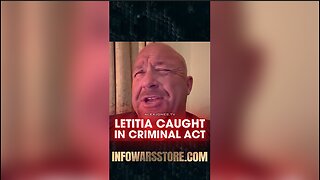 Alex Jones: Soros Puppet Letitia James Caught Committing The Crime She Accused Trump of - 10/9/25