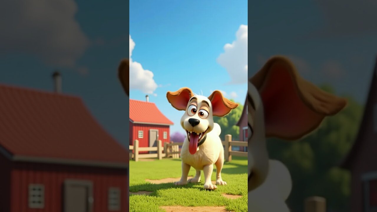 Cutest Farm Dog Goes Wild!