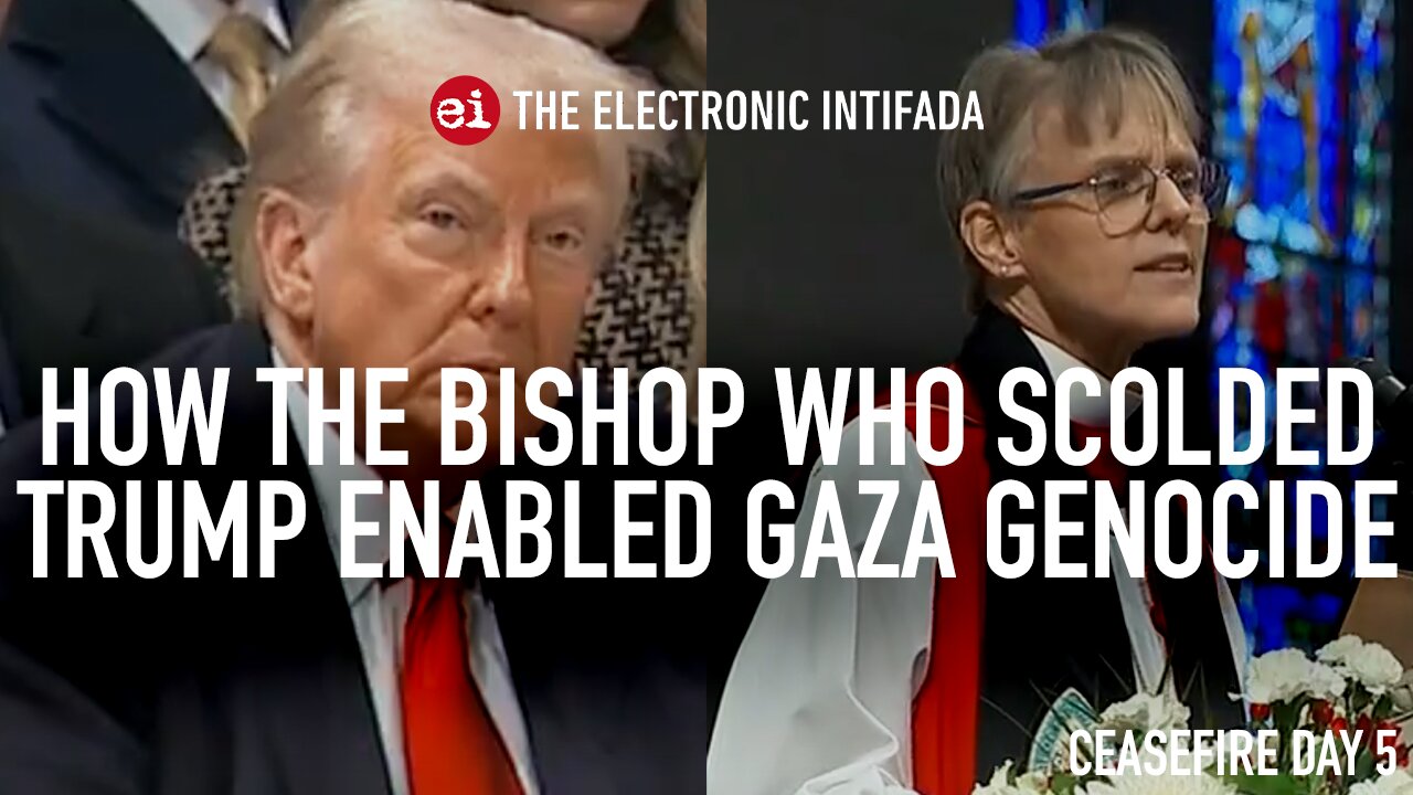 How the bishop who scolded Trump enabled Gaza genocide, with Ali Abunimah