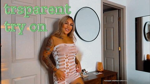 [ 4K ] Transparent TRY ON HAUL | No underwear