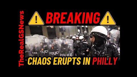 EMERGENCY ALERT!! Message issued to the US - Situation out of CONTROL in Philly