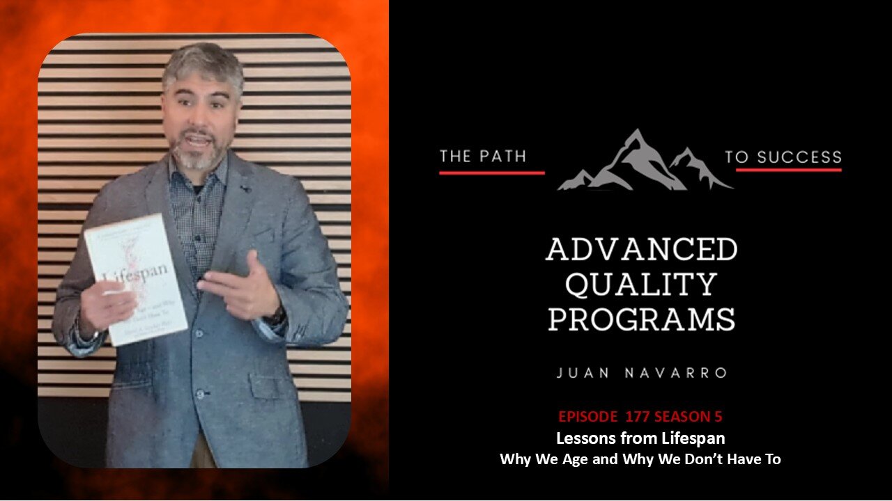 EP177 Lessons from Lifespan – Why We Age and Why We Don’t Have To By David Sinclair